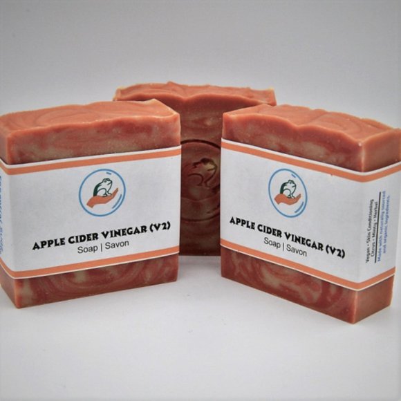 Apple Cider Vinegar (v2) All-Natural Soap - Picture 3 of 4